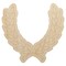 Wreath Laurel Branch Frame Unfinished Wood Shape Piece Cutout for DIY Craft Projects